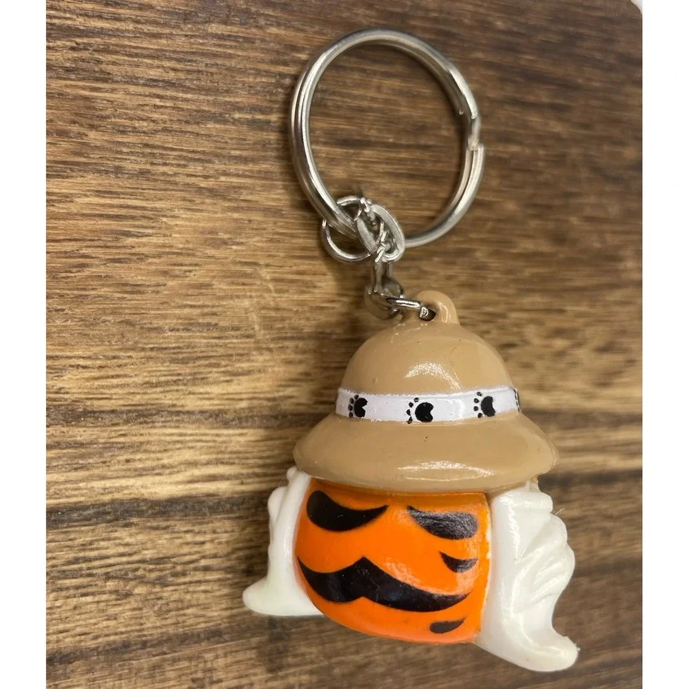 Vintage Exxon Safari Tiger Advertising‎ Keyring 1997.